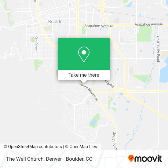 Mapa de The Well Church