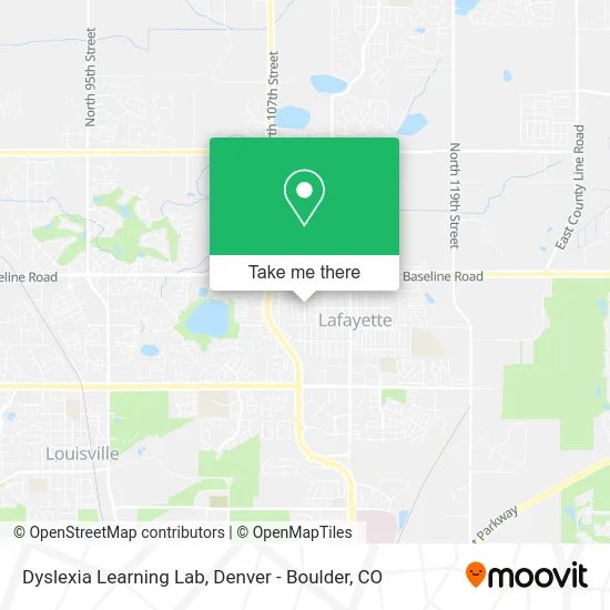Dyslexia Learning Lab map