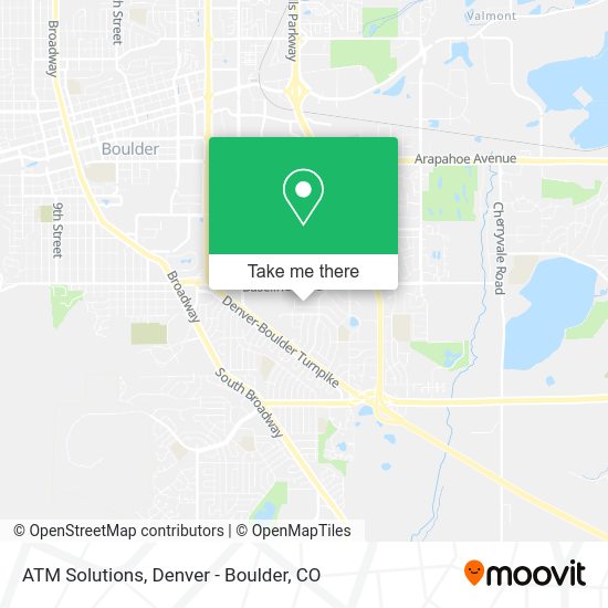 ATM Solutions map