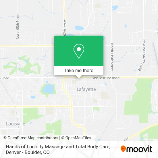 Hands of Lucidity Massage and Total Body Care map