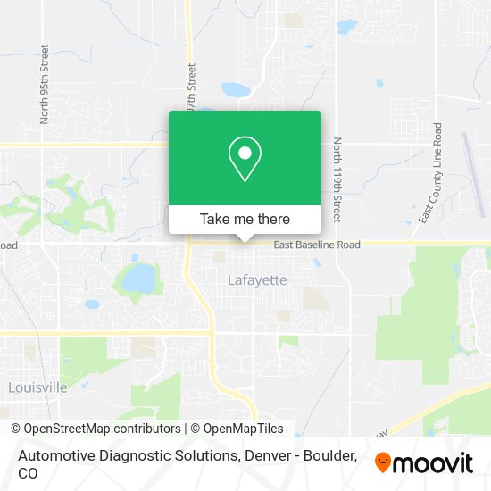 Mapa de Automotive Diagnostic Solutions