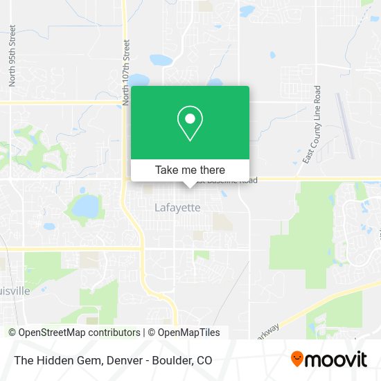 Mapa de The Hidden Gem
