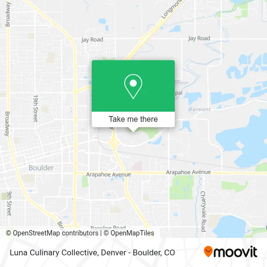 Luna Culinary Collective map