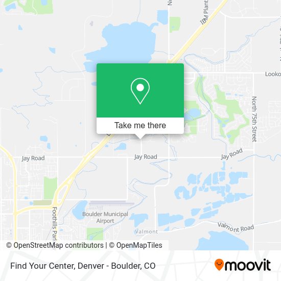 Find Your Center map
