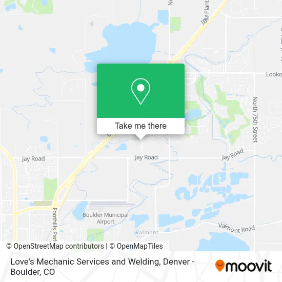 Love's Mechanic Services and Welding map