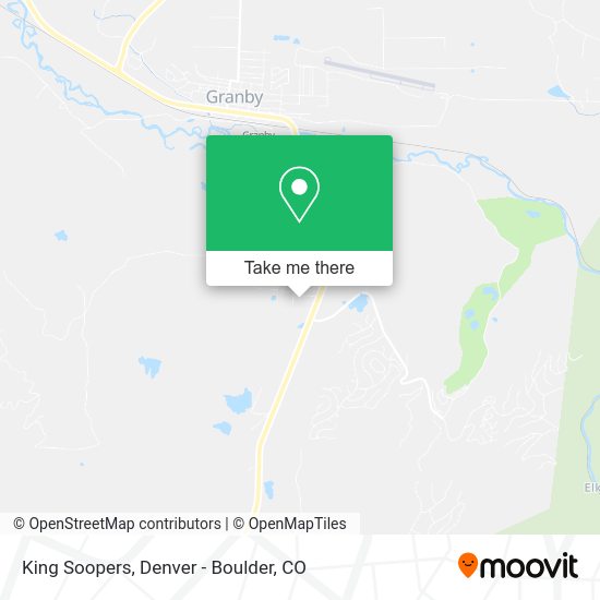Mapa de King Soopers