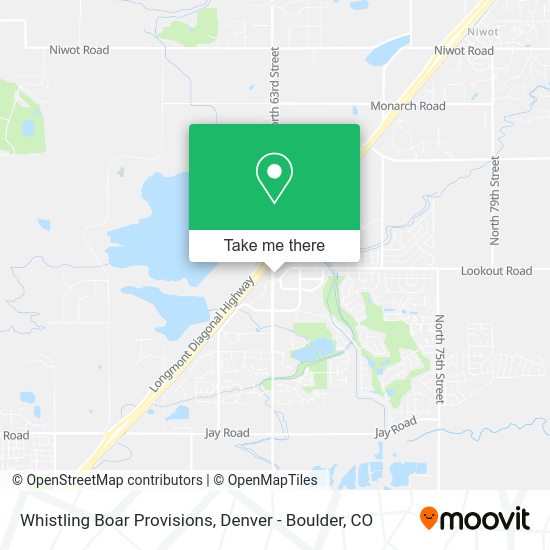 Mapa de Whistling Boar Provisions