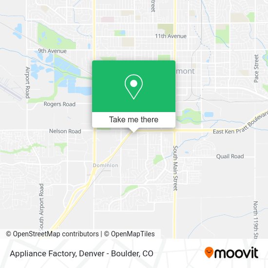 Appliance Factory map