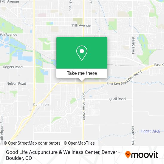 Mapa de Good Life Acupuncture & Wellness Center