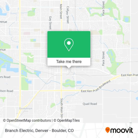 Mapa de Branch Electric