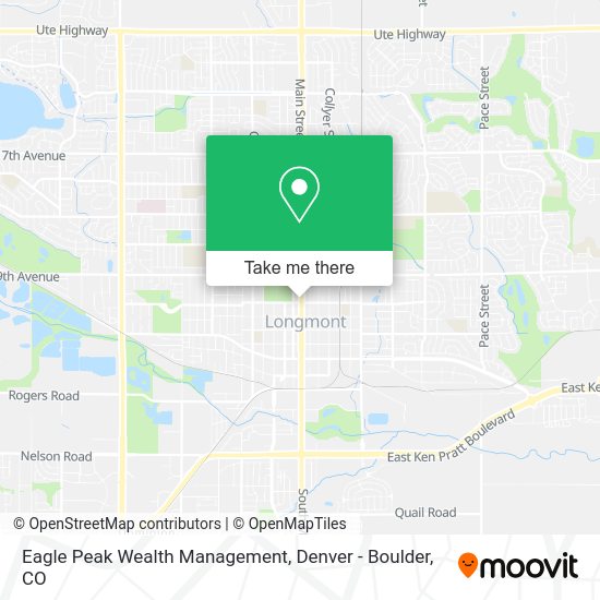 Mapa de Eagle Peak Wealth Management