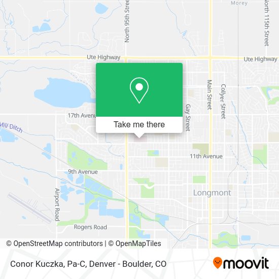 Conor Kuczka, Pa-C map