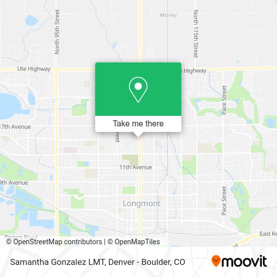 Samantha Gonzalez LMT map