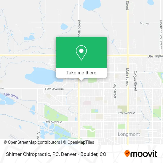 Shimer Chiropractic, PC map