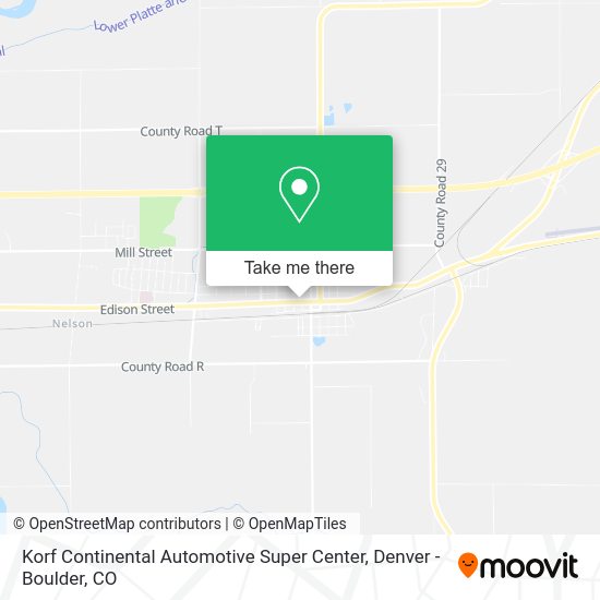 Korf Continental Automotive Super Center map