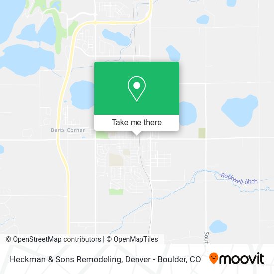 Mapa de Heckman & Sons Remodeling