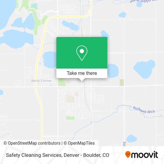 Mapa de Safety Cleaning Services