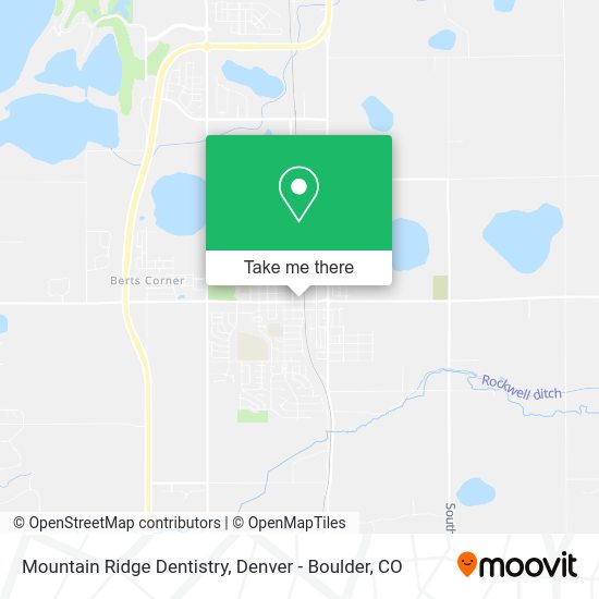 Mapa de Mountain Ridge Dentistry