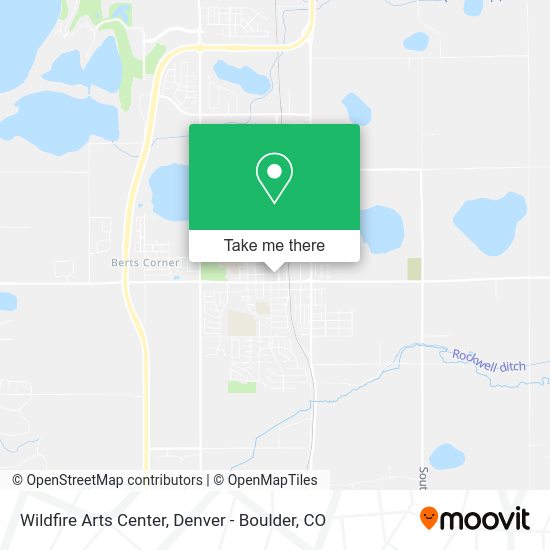 Mapa de Wildfire Arts Center