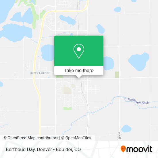 Berthoud Day map