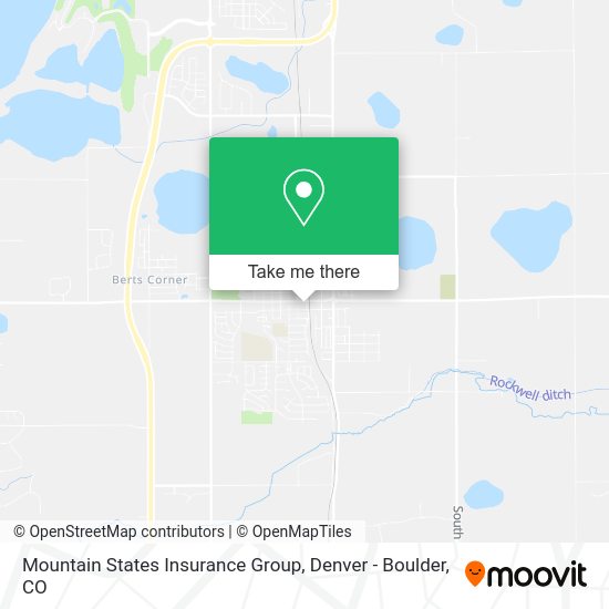 Mountain States Insurance Group map