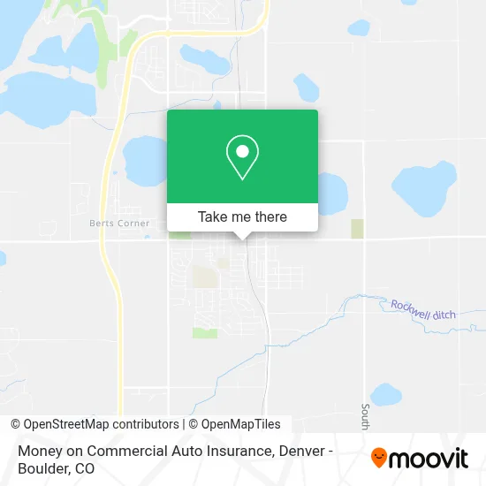 Money on Commercial Auto Insurance map