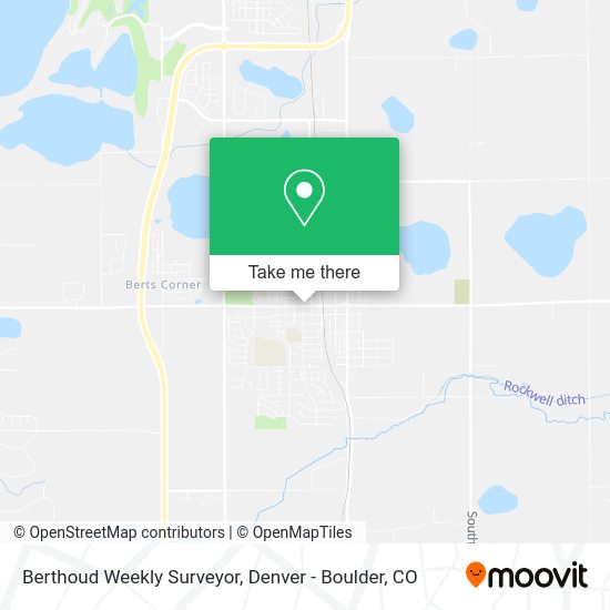 Berthoud Weekly Surveyor map
