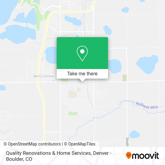 Quality Renovations & Home Services map