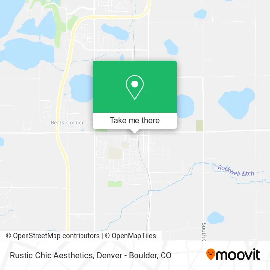 Rustic Chic Aesthetics map