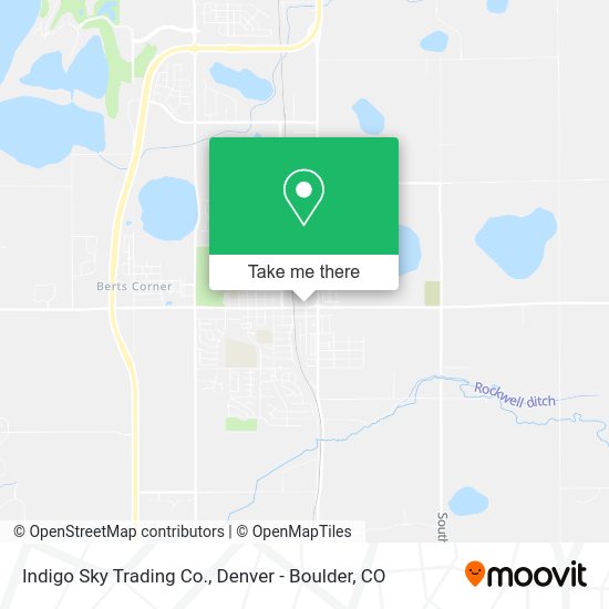 Mapa de Indigo Sky Trading Co.