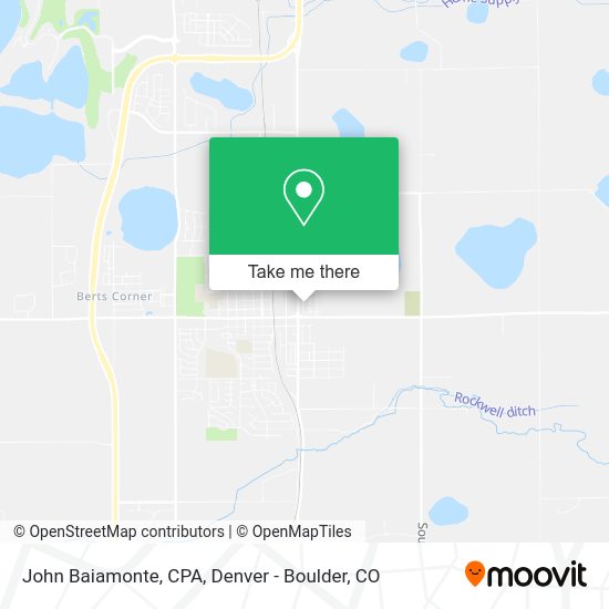 John Baiamonte, CPA map