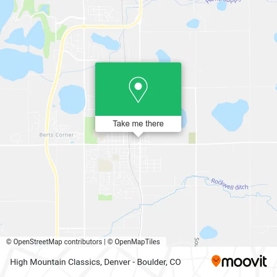 High Mountain Classics map