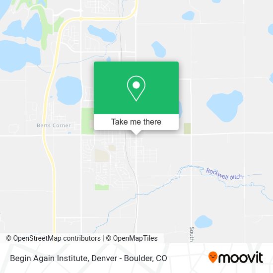 Begin Again Institute map