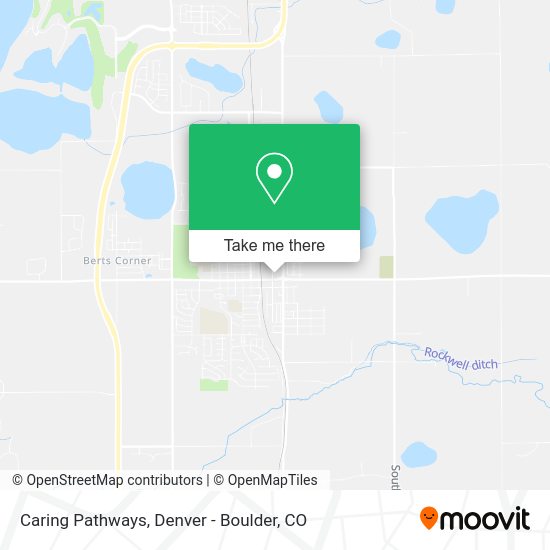 Caring Pathways map