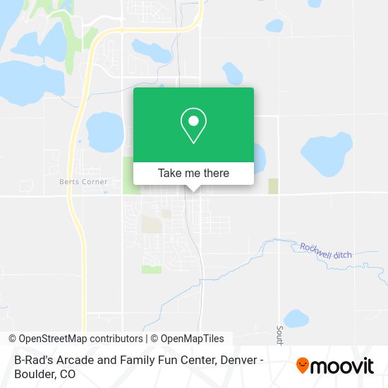 B-Rad's Arcade and Family Fun Center map