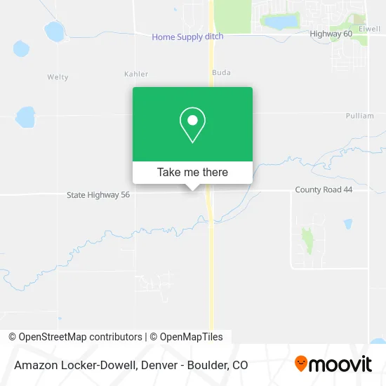 Amazon Locker-Dowell map