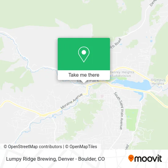 Lumpy Ridge Brewing map