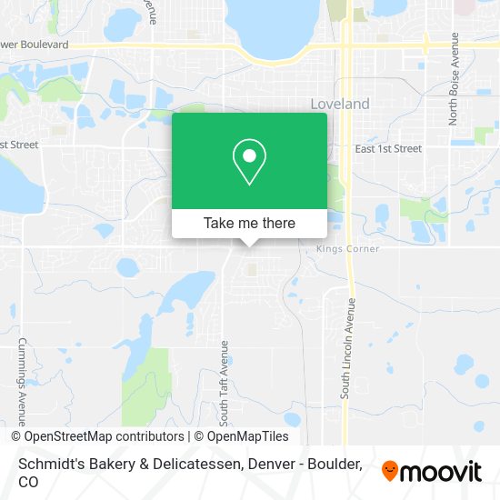 Schmidt's Bakery & Delicatessen map