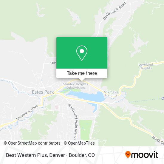 Mapa de Best Western Plus