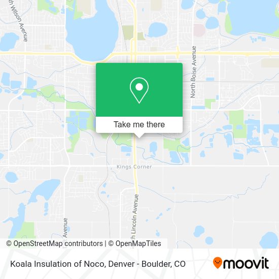 Mapa de Koala Insulation of Noco