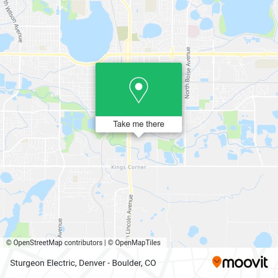 Sturgeon Electric map