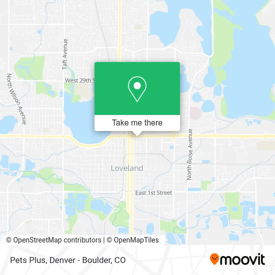 Mapa de Pets Plus