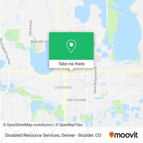 Mapa de Disabled Resource Services