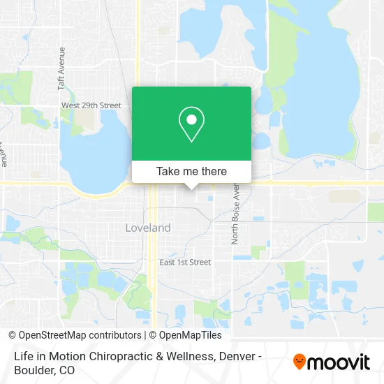 Life in Motion Chiropractic & Wellness map