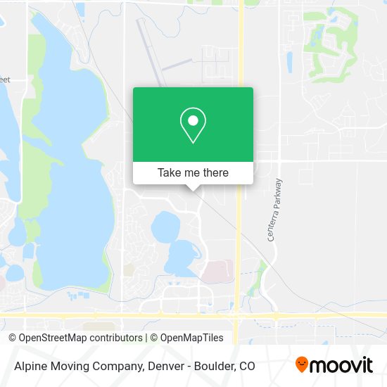 Mapa de Alpine Moving Company