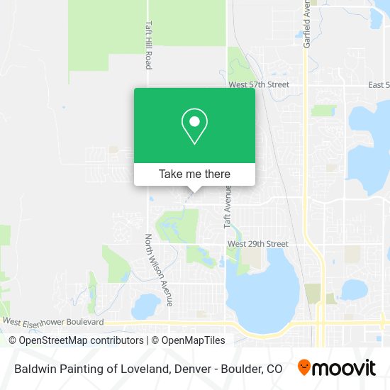 Mapa de Baldwin Painting of Loveland