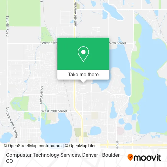Compustar Technology Services map