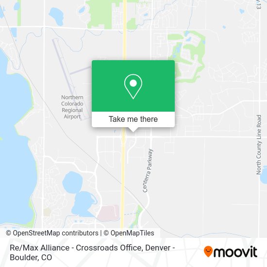 Re / Max Alliance - Crossroads Office map
