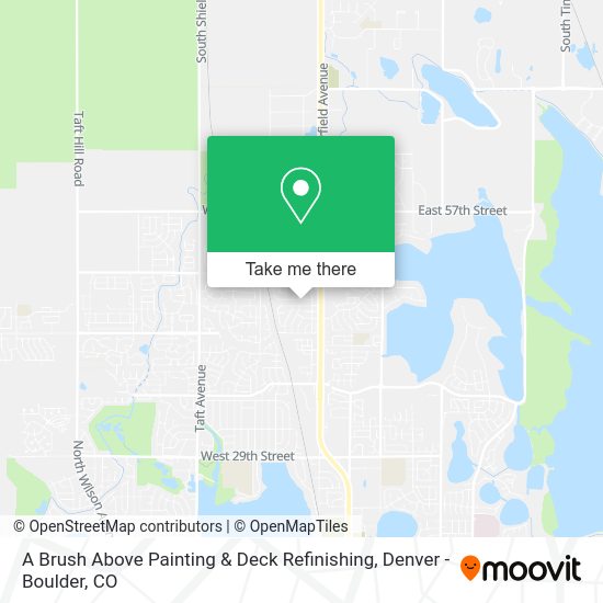 Mapa de A Brush Above Painting & Deck Refinishing