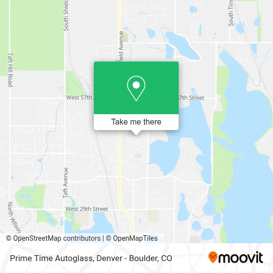 Prime Time Autoglass map